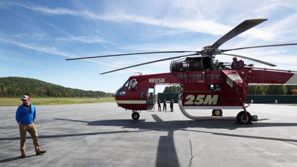 drought prompts u.s. forest service to station fire helicopter in lebanon