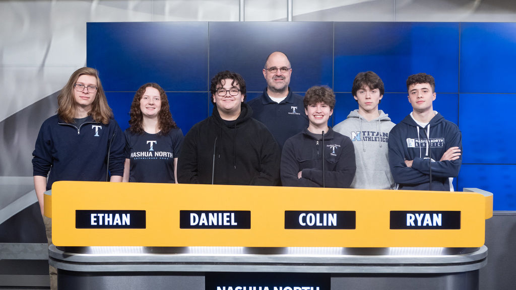 nashua north high school defeats oyster river high school on granite state challenge
