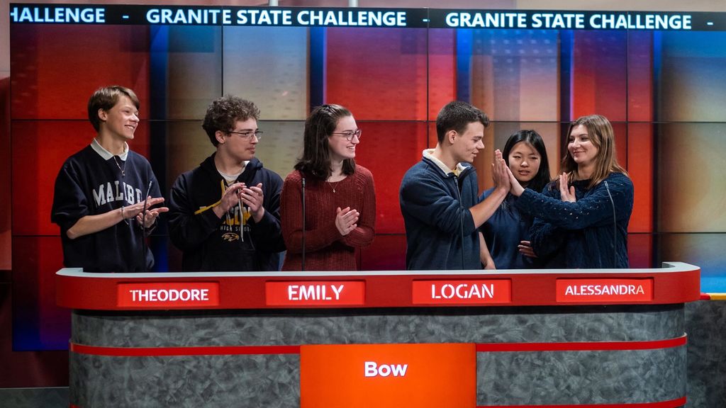 bow high narrowly defeats mascoma valley regional high on granite state challenge