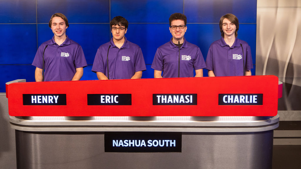 the nashua south purple panthers edge out the fall mountain wildcats on granite state challenge