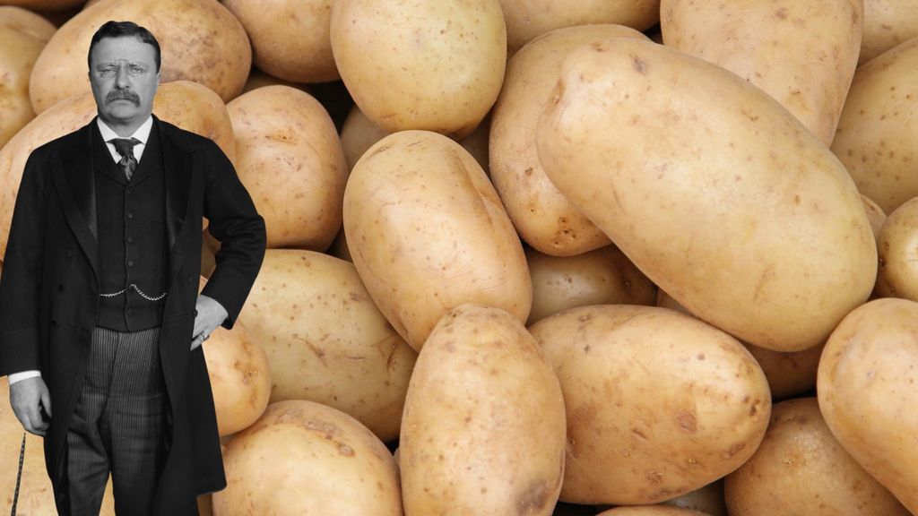 theodore roosevelt  and potatoes - october 27