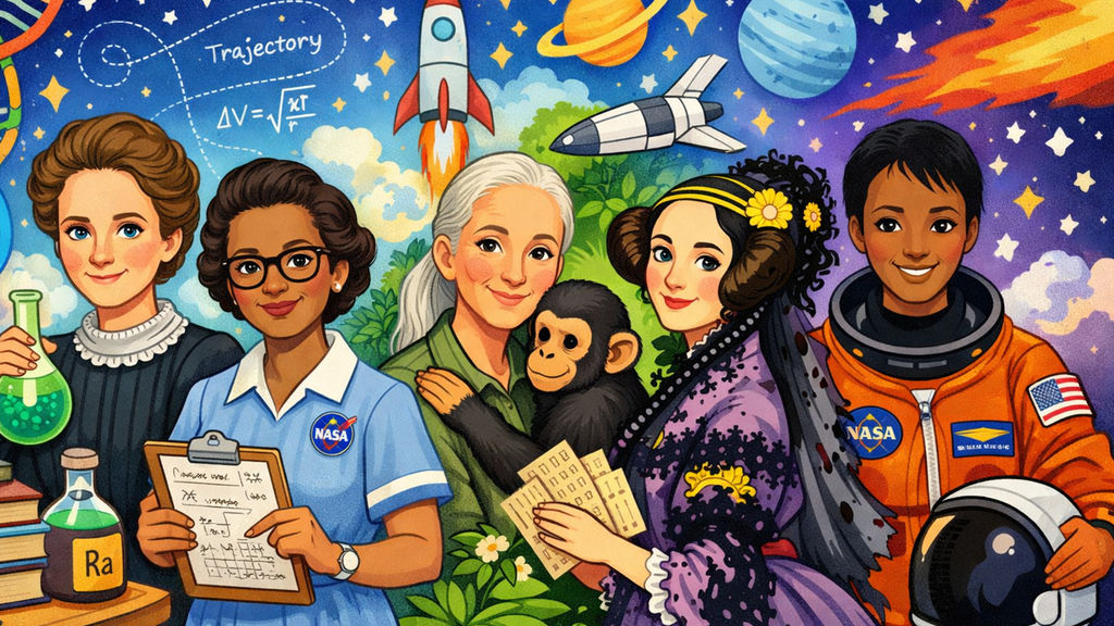 girls and women in science - february 11