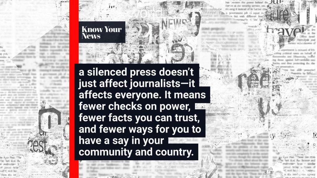 what happens when the press is silenced?