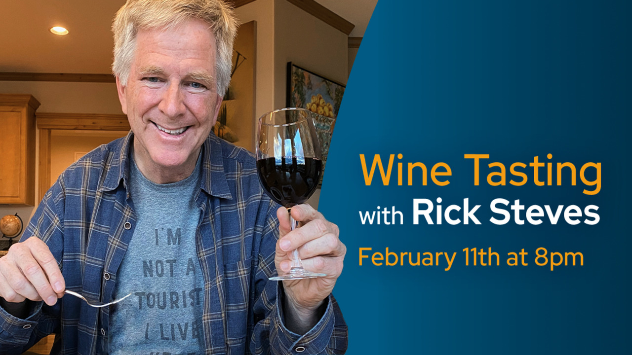 Rick Steves Virtual Italian Wine Tasting