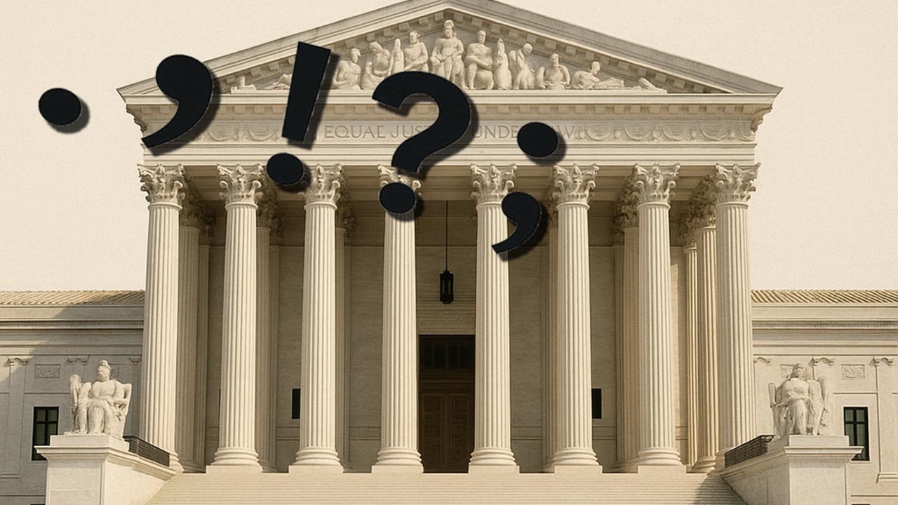 Punctuation and the Supreme Court - September 24
