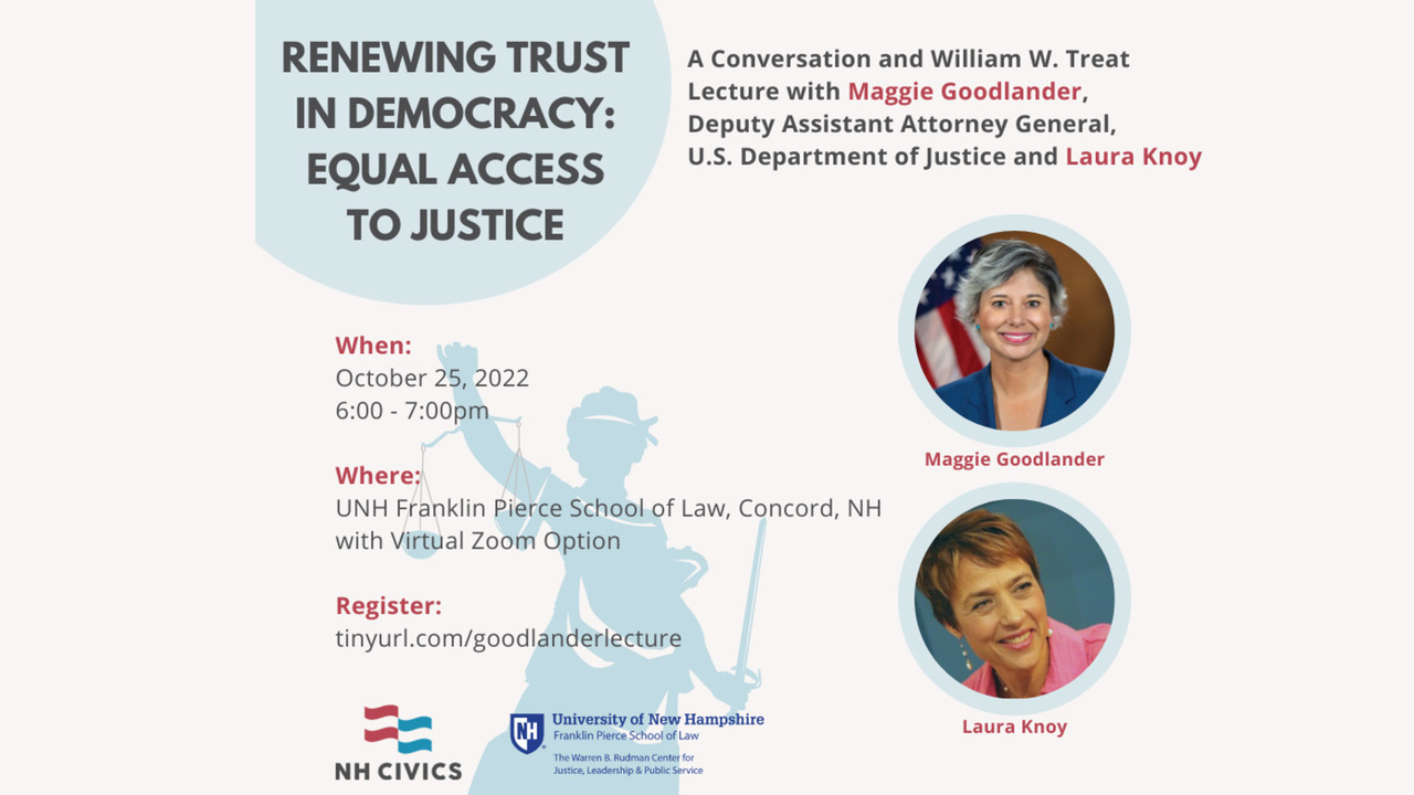 Renewing Trust in Democracy: Equal Access to Justice
