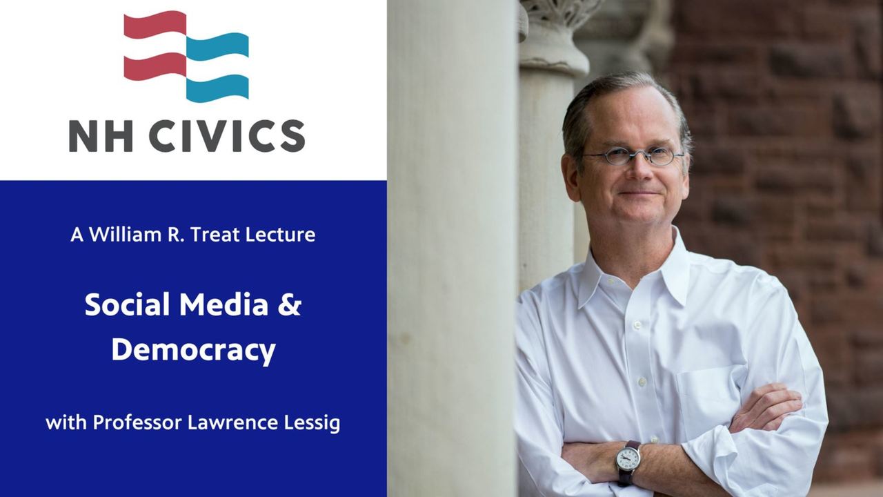 Social Media & Democracy with Lawrence Lessig