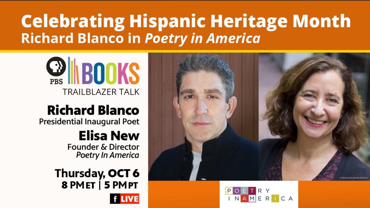 Celebrating Hispanic Heritage Month with Richard Blanco from Poetry In America