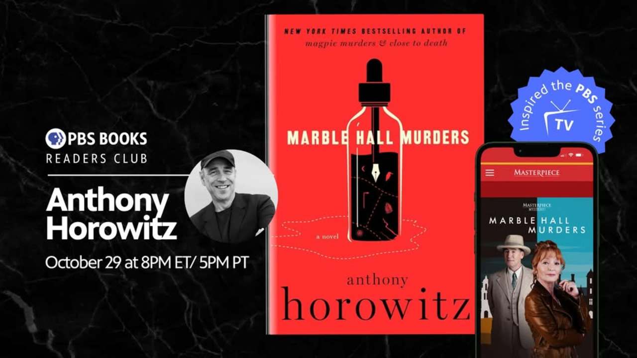Readers Club: Anthony Horowitz | Marble Hall Murders
