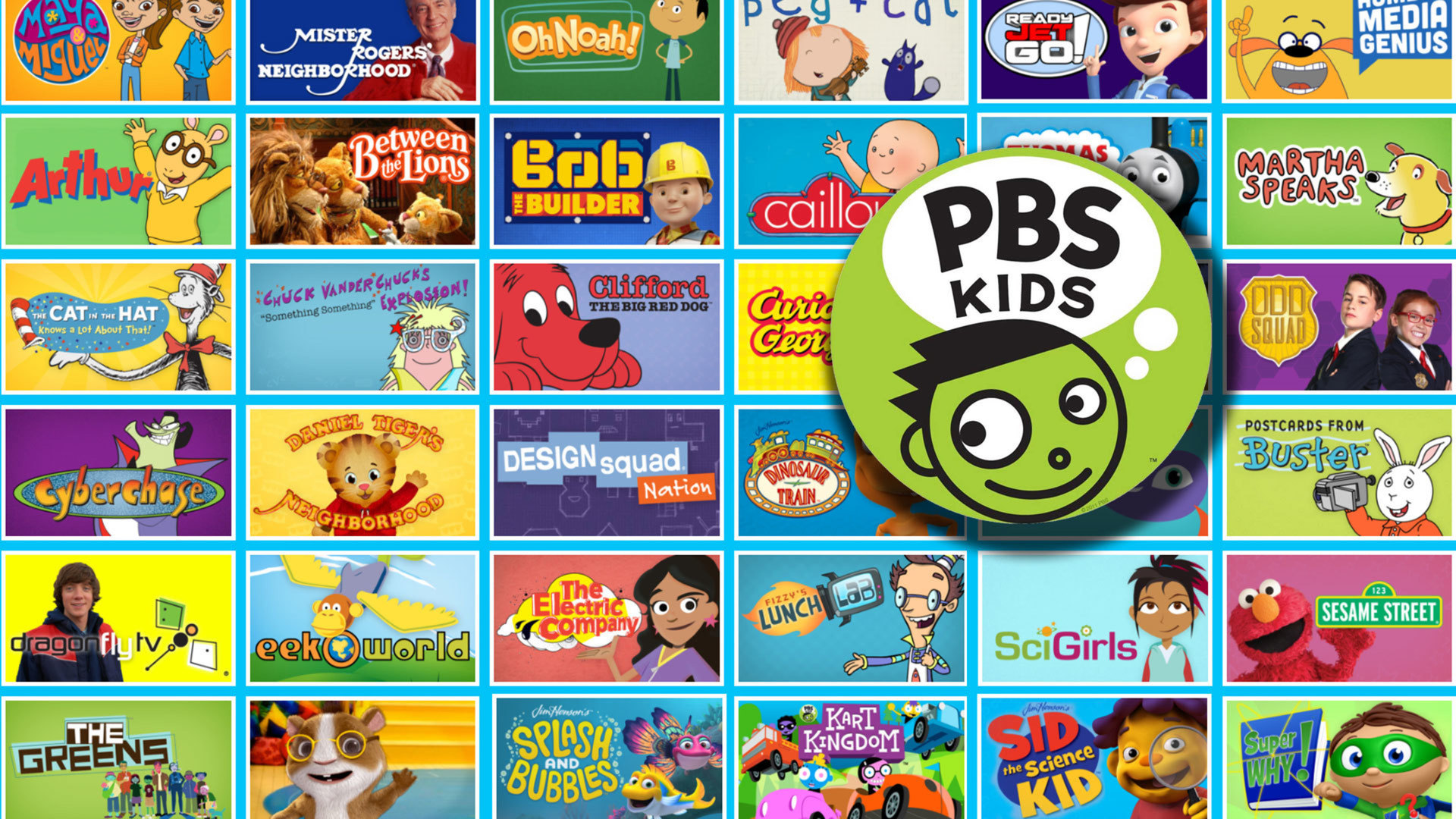 PBS Kids Video：在线直播、点播美国PBS出品的优秀动画片，需美国ip访问 - 学爸加加油