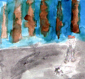 The Sled Dog's Escape