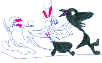 Sally and the Talking Wolf