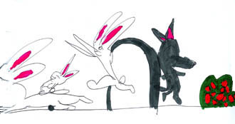 Sally and the Talking Wolf
