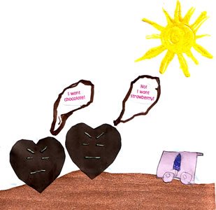 The Angry Hearts Learn to Share