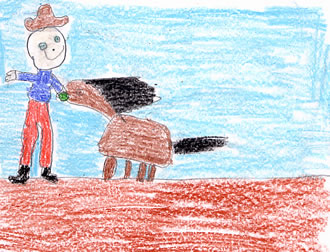 The Cowboy and the Duck