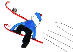 The Boy Who Loved to Ski