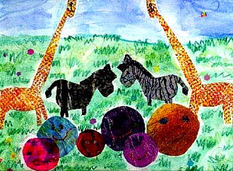 Bouncing Balls at the Zoo 