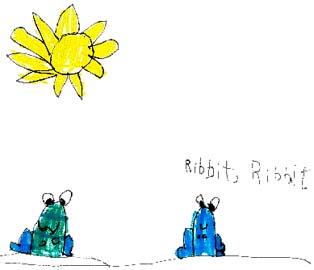Frog's New Friend