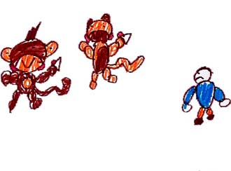Two Very Silly Monkeys