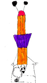 The Pencil Girl Who Lost Her Drawing 