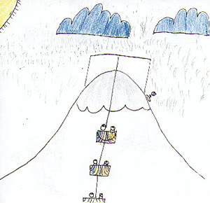 George and Sammy Go Skiing