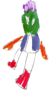 A Little Monster Who Doesn't Like Valentine's Day
