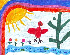 The Rainbow Bird