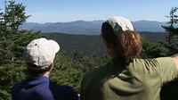 Mt Moosilauke, hiking with Riot