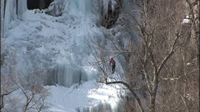 Ice Climbing on Frankenstein Cliff's