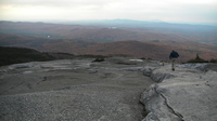 Hiking up Cardigan to High Cabin